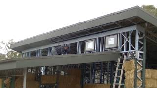 Clerestory Windows Going In [upl. by Melli]