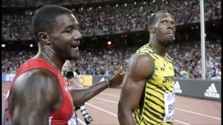 Usain Bolt wins 100m gold in 981 seconds becomes first athlete to win thrice [upl. by Yleoj]