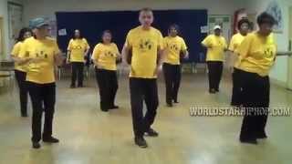 70Year Old Man Shocks Everyone with his 2 Stepping [upl. by Akerahs]