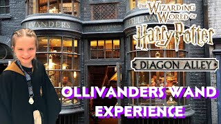 Ollivanders Wand Experience At The Wizarding World Of Harry Potter  Universal Studios [upl. by Vial]