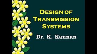 DTS 11 Design of Flat Belts  I [upl. by Jedlicka377]