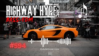 Highway Hype æ 🎧 Bass Boosted 🔥Best of EDM 🔥 instrumental 🔥 Car  House  Party 🔥 AI Music [upl. by Aym207]