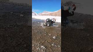 Ye Dekhe Bina Spiti Mat Jaana shorts spiti winterspiti spitivalley biker [upl. by Iy]