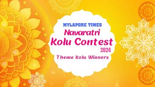 MYLAPORE TIMES Navaratri Kolu Contest 2024 Theme Kolu Winners kolu2024 kolucontest [upl. by Imac]