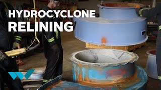 Hydrocyclone Relining [upl. by Ashok]