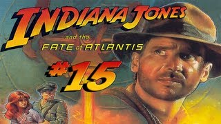 Lets Play Indiana Jones and the Fate of Atlantis Deutsch 15  Das Labyrinth des Minotauros [upl. by Yedrahs]