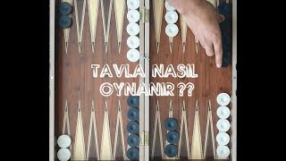 🎲Başlangıç Seviyesi Tavla Dersleri  Tavla Nasıl Oynanır  Tavla Dersleri Ders 1 TavlaVlog [upl. by Haianeb]