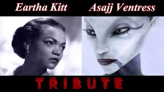 Asajj Ventress Eartha Kitt tribute  I Want To Be Evil remix music video [upl. by Fleece500]