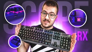 Teclado ÓPTICO de ASUS 😱 ROG STRIX SCOPE RX ⚡️ REVIEW [upl. by Mcclees]