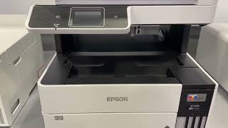 Epson EcoTank Pro ET 5170 Wireless Color All in One Supertank Printer Review [upl. by Annavoeg]