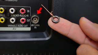 The Smallest Magnet Can Unlock All TV Channels  Antenna Booster [upl. by Tiraj734]