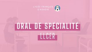 SIMULATION DORAL DE SPECIALITE LLCE [upl. by Acinoda]