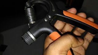 How to use Adjustable Hand Gripper  Detailed Review hindi [upl. by Nyvrem866]