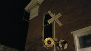 Vintage Railroad Crossing Signal Tour Fredericktown Ohio [upl. by Anallij]