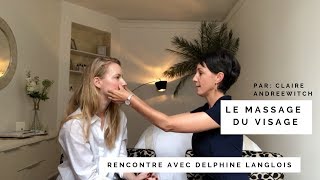 ☺Massage du visage détente et beautylift naturel [upl. by Atikim]