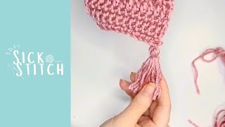 Tassel Tutorial Easy Yarn Tassels for Crochet amp Knitting [upl. by Arobed]