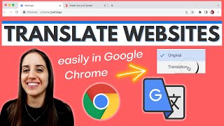 How to Google Translate a Website in Google Chrome [upl. by Reuben627]