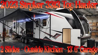 New 2023 Stryker 3313 Toy Hauler by Cruiser RVs at Couchs RV Nation a RV Wholesaler  RV Review Tour [upl. by Shannon]