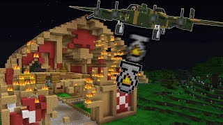 Farm OUTPOST Was DESTROYED  Minecraft WAR 27 [upl. by Enaffit]