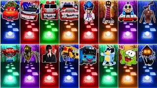 Lightning McQueen Eater amp Sonic Exe All Video Megamix 🆚 Bus Eater 🆚 Siren Head 🆚 House Head Who Win [upl. by Allerym]