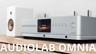 AUDIOLAB OMNIA ALLINONE CD PLAYER STREAMER AMP BLUETOOTH DAC ETC BUY LINKS IN DESCRIPTION [upl. by Jago290]