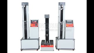 EIE Instruments  Tensile Testing Machine  ASTM D412  ASTM D638  For Rubber amp Elastomer [upl. by Carrel]