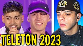 REACCIÓN PAILITA Gino Mella AK420 y King Savage impactaron con su show en Teletón 2023 [upl. by Zoa48]