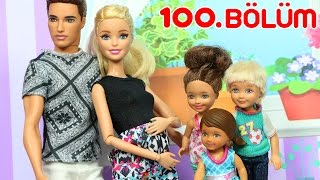 Barbie ve Ailesi Bölüm 100  Barbie Ceyda Hamile 4 Çocuk Geliyor [upl. by Ahsilak]