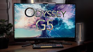 Samsung Odyssey G5 32quot 1440p Gaming Monitor Review Amazing Display With A Dirty Catch [upl. by Frierson]