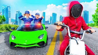 Braxton amp Ryder Race Toy Cars  Funny Kids Video for Children [upl. by Mabel]