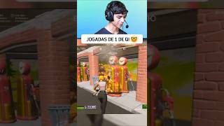 Jogadas de 1 de QI no Fortnite 🤓☝️ fortniteshorts fortniteclips [upl. by Airpal126]