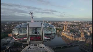 Sir Mo Farah says farewell with signature move on London Eye [upl. by Kinson]