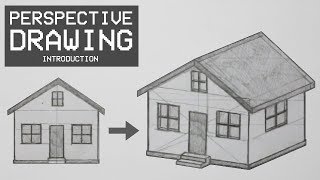 Perspective Drawing 1  Introduction [upl. by Ludie808]