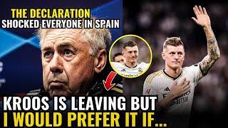 🚨Jeez Look what ANCELOTTI said about TONI KROOS FAREWELL [upl. by Ajtak]