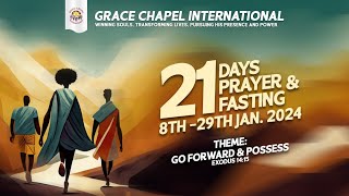 21 DAYS PRAYER AND FASTING  15TH JANUARY 2024  DAY EIGHT [upl. by Ibor]