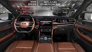 Jeep Grand Cherokee 2026 Facelift  INTERIOR Preview [upl. by Ecinaej]