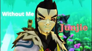 Junjie slugterra  Without me amv [upl. by Maurili]