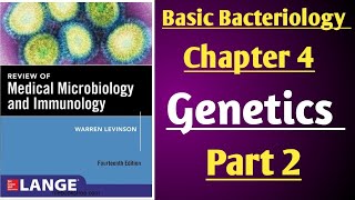 Levinson Microbiology Lecture  Basic Bacteriology Chapter 4 Genetics part 2  Microbiology [upl. by Devine]