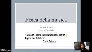 Fisica della musica Il suono [upl. by Refotsirhc769]