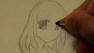 How To Draw A MangaAnime Girl quotMiki Fallsquot [upl. by Calore]