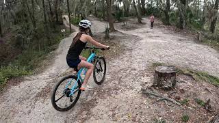 Mountain biking at Alafia State park in Florida [upl. by Paik]