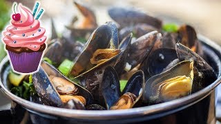 КАК ПРИГОТОВИТЬ МИДИИ  MUSCHELN  How to Cook Mussels [upl. by Towne978]