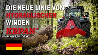 Die neue Linie von hydraulischen Seilwinden KRPAN🟥 [upl. by Odyssey]