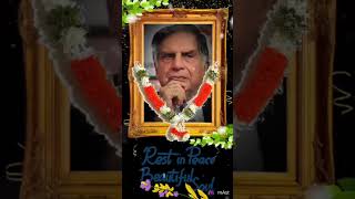 RIP RATAN TATA 9 October 2024 [upl. by Nuawd]