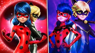 Costume Developments of Miraculous Characters [upl. by Ardnalahs]