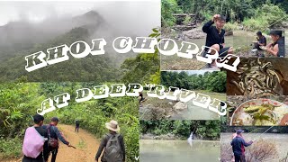 khoi choppa Rod fishingat deep mountainous rocky River [upl. by Zap]