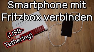 Fritzbox mit Android Smartphone verbinden und Internetzugang über Mobilfunk herstellen [upl. by Shepley148]