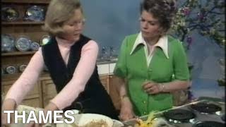 Mary Berry  How to bake a Simnel Cake  Good Afternoon 1973 [upl. by Guenzi]