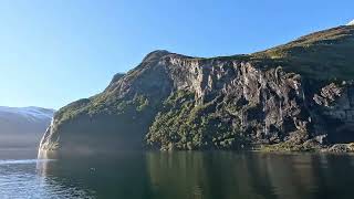 Ferry from Geiranger to Hellesylt [upl. by Hittel670]