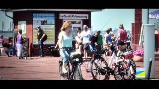 Radfahren auf der NordseeHalbinsel Butjadingen [upl. by Rem]